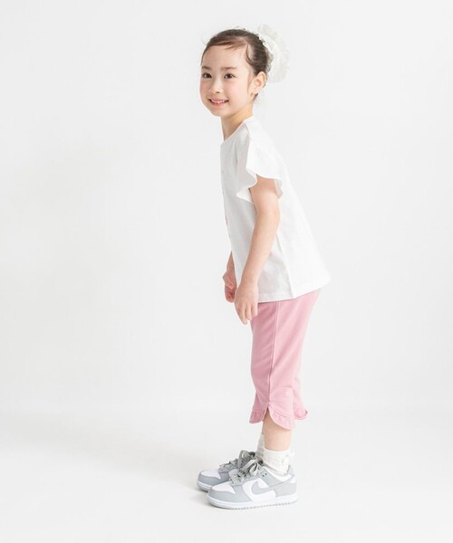 BRANSHES(ブランシェス)の「【ブランシェスmini】カット7分丈パンツ(その他パンツ・キッズ・サックスブルー/チャコールグレー/ピンク/ラベンダー/ベージュ・130/100/90/120/80/110)」の8枚目の写真