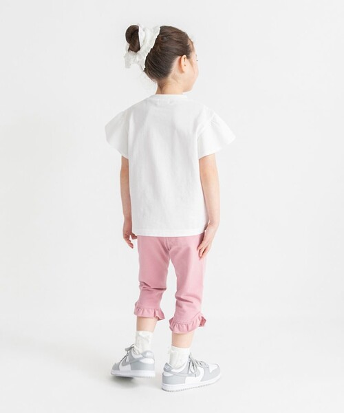 BRANSHES(ブランシェス)の「【ブランシェスmini】カット7分丈パンツ(その他パンツ・キッズ・サックスブルー/チャコールグレー/ピンク/ラベンダー/ベージュ・130/100/90/120/80/110)」の9枚目の写真