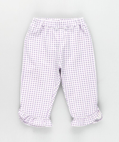 BRANSHES(ブランシェス)の「【ブランシェスmini】カット7分丈パンツ(その他パンツ・キッズ・サックスブルー/チャコールグレー/ピンク/ラベンダー/ベージュ・130/100/90/120/80/110)」の11枚目の写真