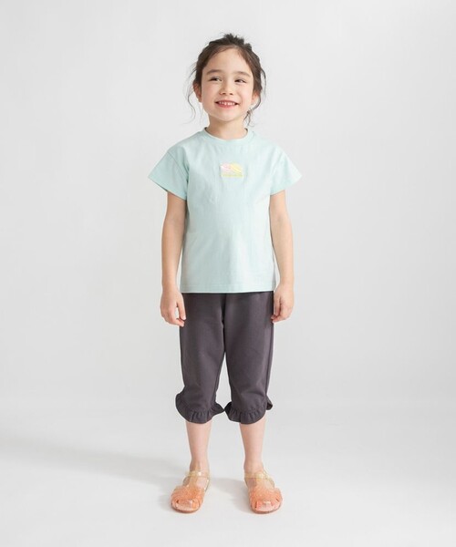BRANSHES(ブランシェス)の「【ブランシェスmini】カット7分丈パンツ(その他パンツ・キッズ・サックスブルー/チャコールグレー/ピンク/ラベンダー/ベージュ・130/100/90/120/80/110)」の18枚目の写真