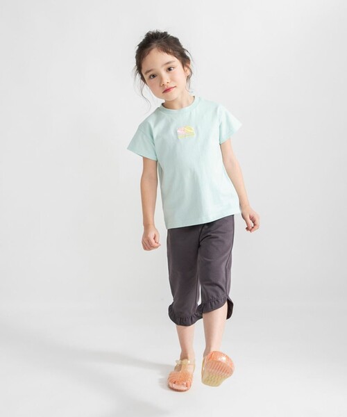 BRANSHES(ブランシェス)の「【ブランシェスmini】カット7分丈パンツ(その他パンツ・キッズ・サックスブルー/チャコールグレー/ピンク/ラベンダー/ベージュ・130/100/90/120/80/110)」の19枚目の写真