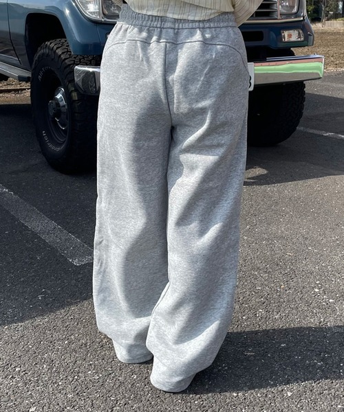 CRB(シーアールビー)の「サイドラインスェットパンツ(その他パンツ・レディース・ブラック/オートミール/グレー・F)」の16枚目の写真