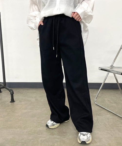 CRB(シーアールビー)の「サイドラインスェットパンツ(その他パンツ・レディース・ブラック/オートミール/グレー・F)」の19枚目の写真