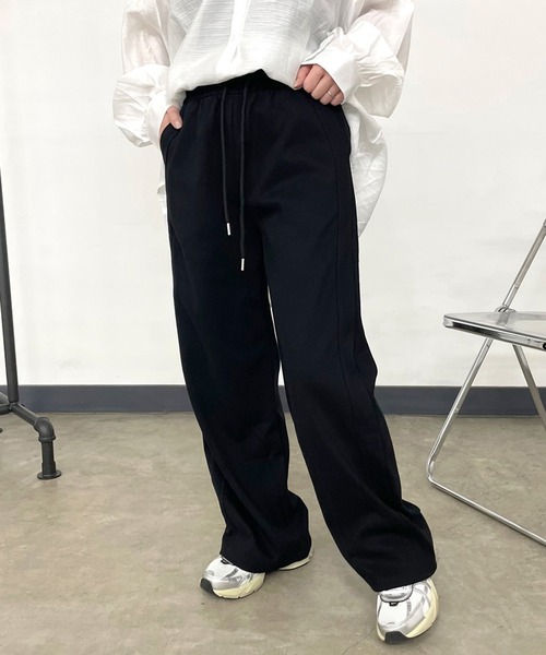 CRB(シーアールビー)の「サイドラインスェットパンツ(その他パンツ・レディース・ブラック/オートミール/グレー・F)」の20枚目の写真