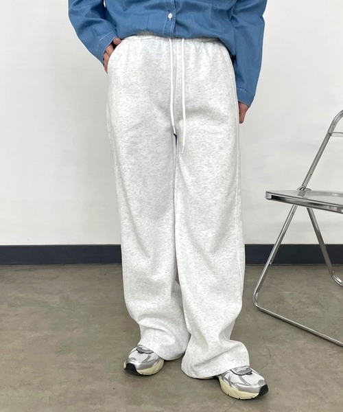CRB(シーアールビー)の「サイドラインスェットパンツ(その他パンツ・レディース・ブラック/オートミール/グレー・F)」の6枚目の写真