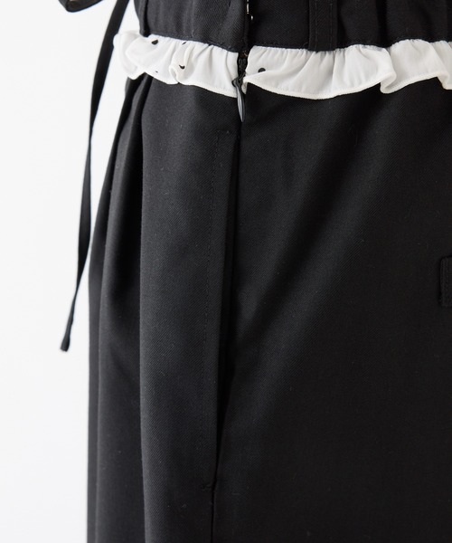 one after another NICE CLAUP（ワンアフターアナザーナイスクラップ）の「【Black Ribbon Collection】スラックスパンツ（スラックス・レディース・ブラック/グレー・SMALL/MEDIUM）」の6枚目の写真