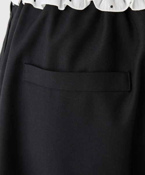 one after another NICE CLAUP（ワンアフターアナザーナイスクラップ）の「【Black Ribbon Collection】スラックスパンツ（スラックス・レディース・ブラック/グレー・SMALL/MEDIUM）」の8枚目の写真