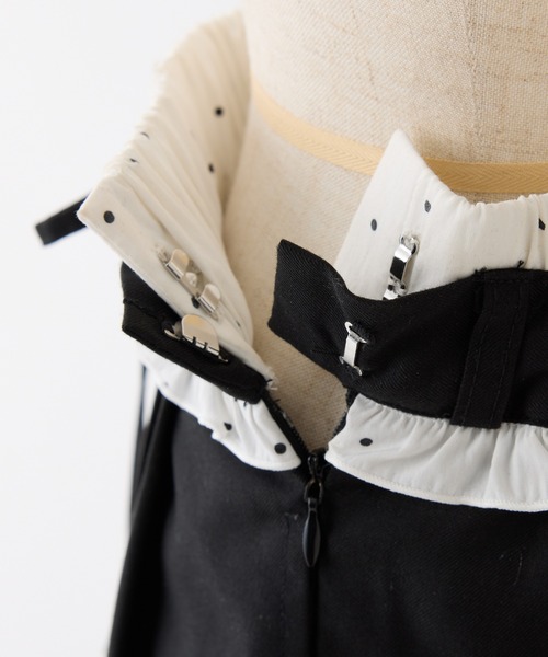 one after another NICE CLAUP（ワンアフターアナザーナイスクラップ）の「【Black Ribbon Collection】スラックスパンツ（スラックス・レディース・ブラック/グレー・SMALL/MEDIUM）」の9枚目の写真