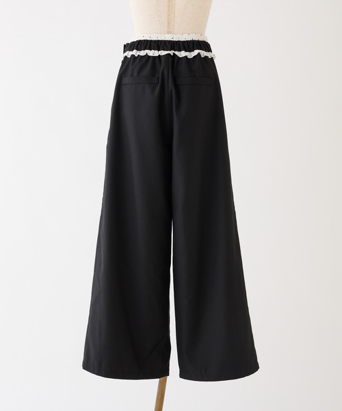 one after another NICE CLAUP（ワンアフターアナザーナイスクラップ）の「【Black Ribbon Collection】スラックスパンツ（スラックス・レディース・ブラック/グレー・SMALL/MEDIUM）」の11枚目の写真