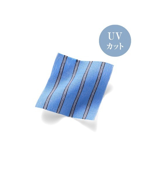 IEDIT(イディット)の「IEDIT バックギャザーが華やかなストライプシャツ〈ブルー〉(シャツ/ブラウス・レディース・ブルー・3L/LL/M/L/S)」の12枚目の写真