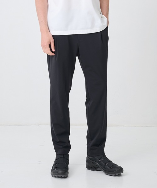 THE TOKYO(ザトウキョウ)の「【THE TOKYO/ザトウキョウ】Light Matte Stretch Jersey Easy Tapered Pants(スラックス・メンズ・ダークブラウン/ブラック・44/48/46)」の18枚目の写真