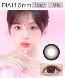 Motecon（モテコン）の「超モテコン ウルトラワンデー 超理想リングブラウン（10枚入り）（コンタクトレンズ・カラコン）」