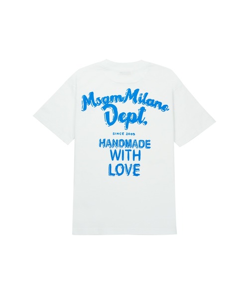 MSGM KIDS（エムエスジーエムキッズ）の「MSGM KIDS サーフレタリング Tシャツ（Tシャツ/カットソー・キッズ・ホワイト・12/14/10）」の2枚目の写真