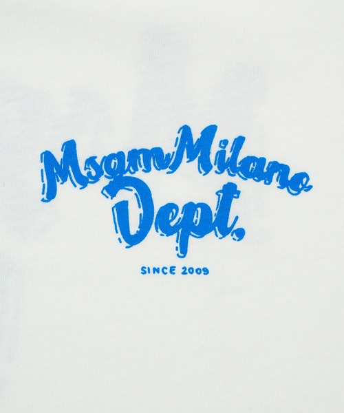 MSGM KIDS（エムエスジーエムキッズ）の「MSGM KIDS サーフレタリング Tシャツ（Tシャツ/カットソー・キッズ・ホワイト・12/14/10）」の3枚目の写真