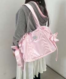 nemne store（ネンネストア）の「リボンボストンバッグ（ショルダーバッグ）」
