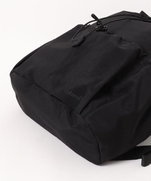 +phenix(プラスフェニックス)の「【+phenix / プラスフェニックス】ROVER BACKPACK CORDURAファブリック使用 バックパック(バックパック/リュック・メンズ・ブラック・FREE)」の11枚目の写真