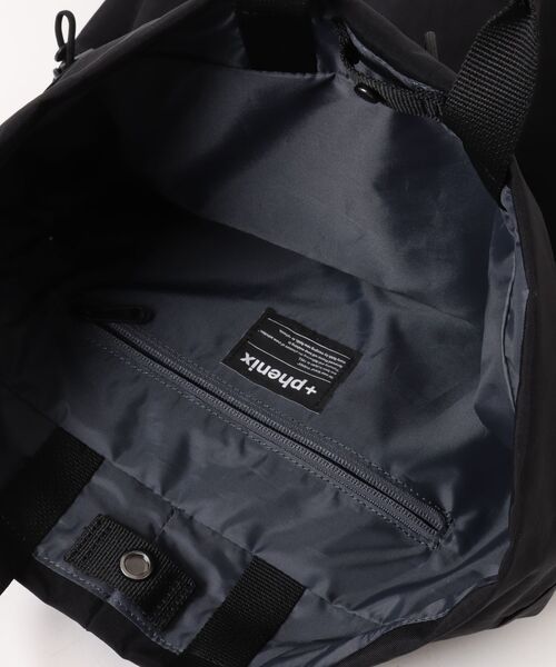 +phenix(プラスフェニックス)の「【+phenix / プラスフェニックス】ROVER BACKPACK CORDURAファブリック使用 バックパック(バックパック/リュック・メンズ・ブラック・FREE)」の12枚目の写真