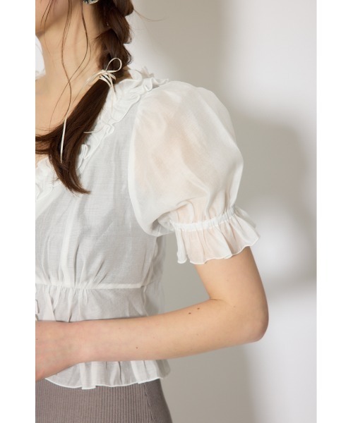 rienda(リエンダ)の「シフォンカーデセットタイトニットワンピース 春服 夏服(ワンピース・レディース・ブラック/ライトイエロー/グレー・FREE)」の20枚目の写真