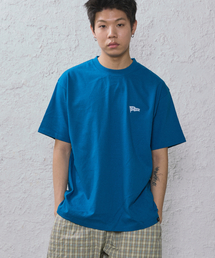 CAMEL WORK（キャメルワーク）の「フラッグロゴ半袖Tシャツ（ブルーグリーン）（Tシャツ/カットソー）」