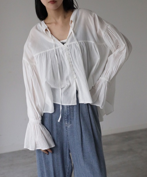 model：164cm. 着用サイズ：FREE