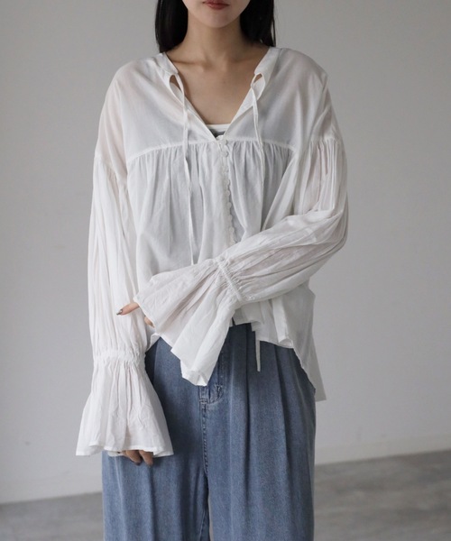 model：164cm. 着用サイズ：FREE