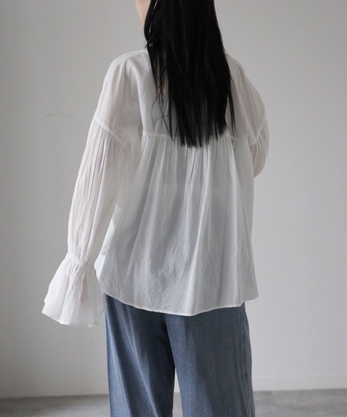 model：164cm. 着用サイズ：FREE