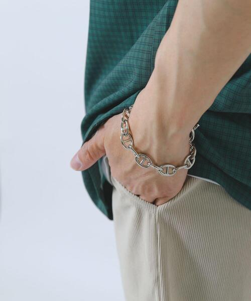 ITEMS URBANRESEARCH(アイテムズ アーバンリサーチ)の「Bracelet 6175-1(ブレスレット・メンズ・シルバー・-)」の5枚目の写真