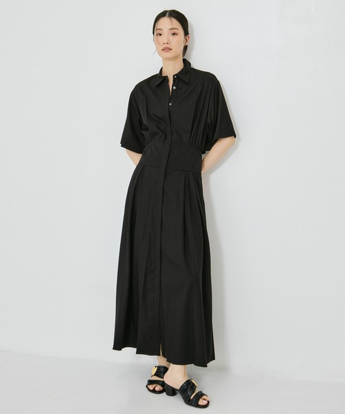 STUDIOUS（ステュディオス）の「【STUDIOUS/ステュディオス】Twisted Vegan Leather Sandals/ツイストビーガンレザーサンダル/ミュール/雨の日対応（サンダル・レディース・ベージュ/ブラック・1/2）」の12枚目の写真