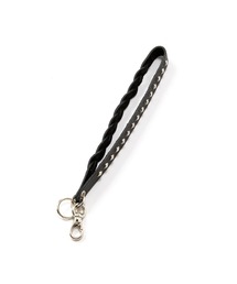 CALEE(�L�����[)��STUDS LEATHER WRIST STRAP(�L�[�z���_�[)