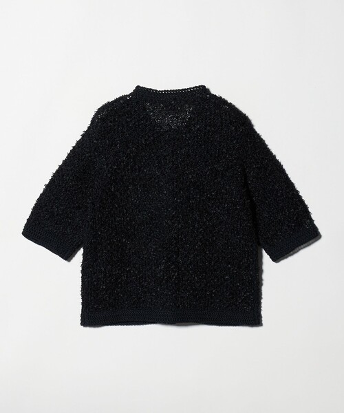 UNITED ARROWS(ユナイテッドアローズ)の「YTM 7分袖 カラー ミックス カーディガン(カーディガン/ボレロ・レディース・ナチュラル/ライム/ネイビー・FREE)」の17枚目の写真
