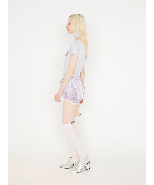 SORIN(ソリン )の「Satin Puffed Short Pants/サテン パフショートパンツ(その他パンツ・レディース・ブラック/ライラック/カーキ・38)」の8枚目の写真