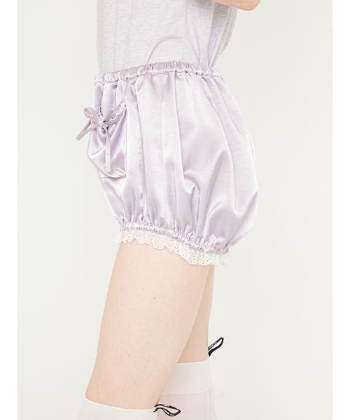 SORIN(ソリン )の「Satin Puffed Short Pants/サテン パフショートパンツ(その他パンツ・レディース・ブラック/ライラック/カーキ・38)」の13枚目の写真
