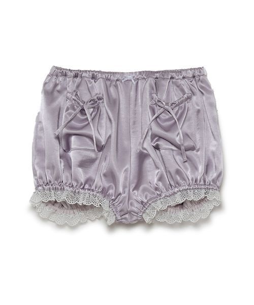 SORIN(ソリン )の「Satin Puffed Short Pants/サテン パフショートパンツ(その他パンツ・レディース・ブラック/ライラック/カーキ・38)」の14枚目の写真