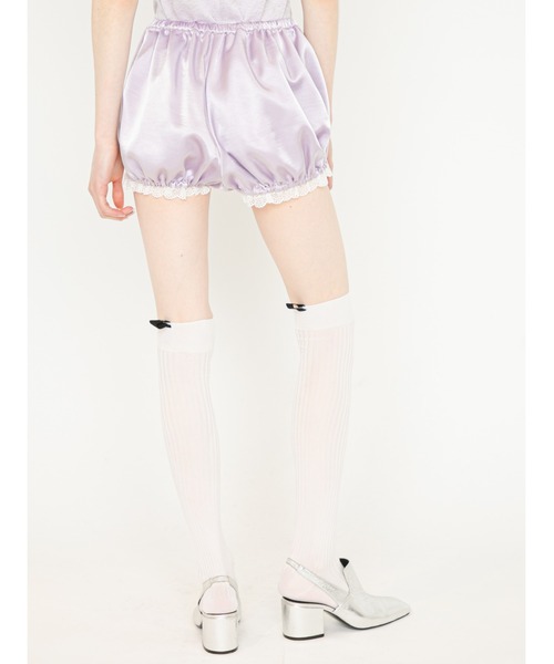 SORIN(ソリン )の「Satin Puffed Short Pants/サテン パフショートパンツ(その他パンツ・レディース・ブラック/ライラック/カーキ・38)」の6枚目の写真