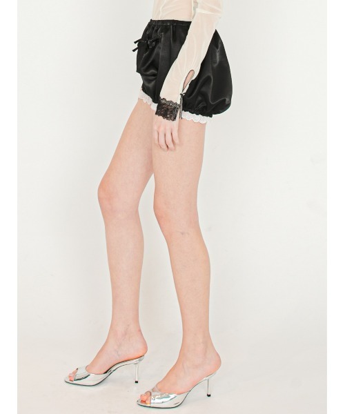 SORIN(ソリン )の「Satin Puffed Short Pants/サテン パフショートパンツ(その他パンツ・レディース・ブラック/ライラック/カーキ・38)」の18枚目の写真