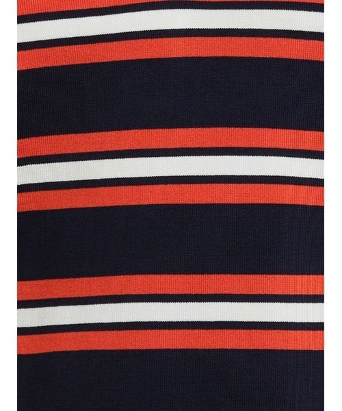 Barbour(バブアー)の「Launton ストライプニットポロシャツ(レディース)(ニット/セーター・レディース・ネイビー・8/10)」の8枚目の写真