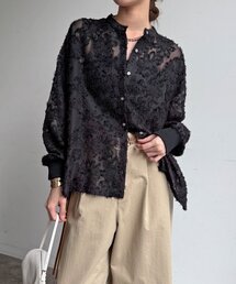 【WEB限定】フリンジシアーシャツ