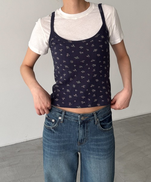 CANAL JEAN(キャナルジーン)の「diggity コットンテンセルTシャツ(Tシャツ/カットソー・レディース・グレー/ネイビー/ホワイト/ブラック・ONE SIZE)」の8枚目の写真