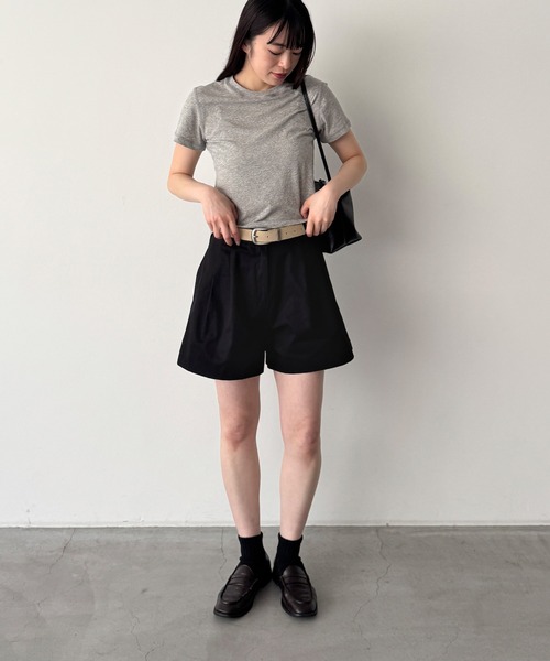 CANAL JEAN(キャナルジーン)の「diggity コットンテンセルTシャツ(Tシャツ/カットソー・レディース・グレー/ネイビー/ホワイト/ブラック・ONE SIZE)」の13枚目の写真