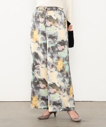 WALDO（ウォルド）の「ウエストゴムボカシプリントワイドパンツ（その他パンツ）」