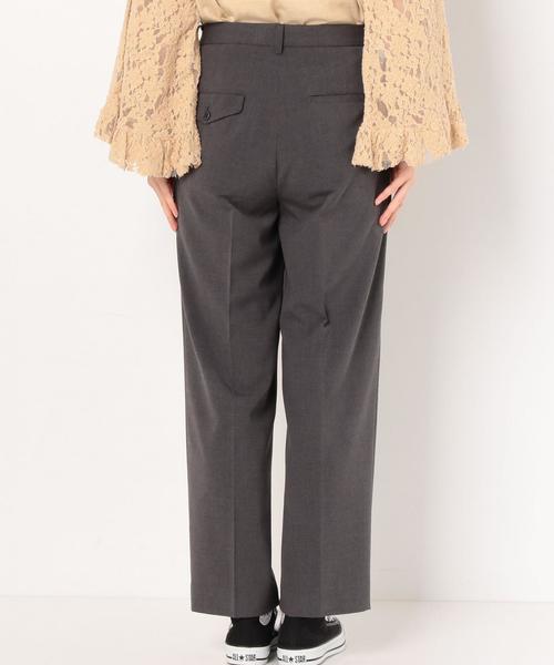 Another Edition(アナザーエディション)の「タックパンツ/AEBC P/R TUCK PT◆(その他パンツ・レディース・グレー/ベージュ・MEDIUM/SMALL)」の3枚目の写真