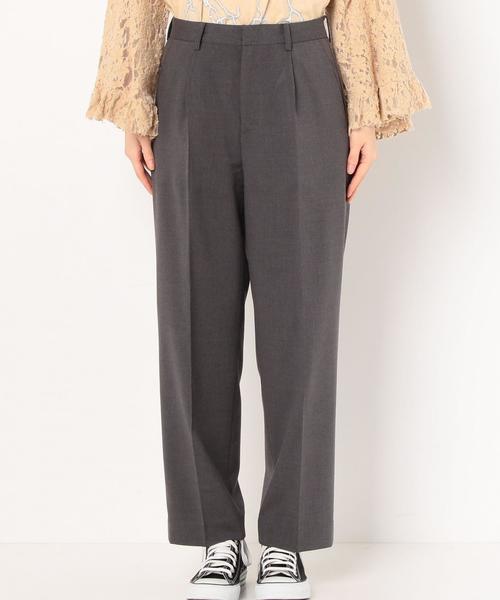 Another Edition(アナザーエディション)の「タックパンツ/AEBC P/R TUCK PT◆(その他パンツ・レディース・グレー/ベージュ・MEDIUM/SMALL)」の4枚目の写真