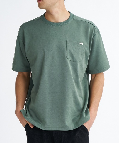 RVCA(ルーカ)の「RVCA メンズ TECH PILE ST Tシャツ 【2026年夏モデル】(Tシャツ/カットソー・メンズ・ブルー系その他/ナチュラル/ブラック・MEDIUM/LARGE/X-LARGE/SMALL)」の3枚目の写真