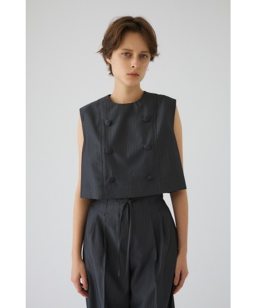 Mannish vest like tops マニッシュ ベスト ライク トップス（シャツ
