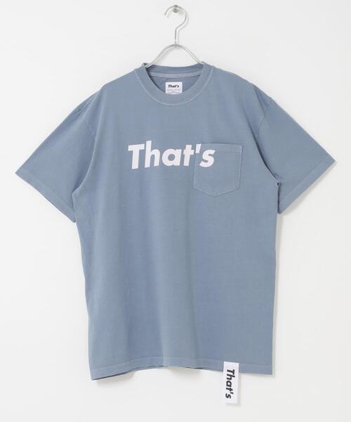 THE GOODLAND MARKET（ザグッドランドマーケット）の「That’s　The Tee [Relax]（Tシャツ/カットソー・メンズ・ダークグレー/ライトブルー・X-LARGE/LARGE/MEDIUM）」の10枚目の写真
