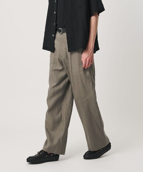 Thingless（シングレス）の「＜Thingless＞ワイド パンツ（その他パンツ・メンズ・ブラウン系/ブラック・S/M/L）」の21枚目の写真