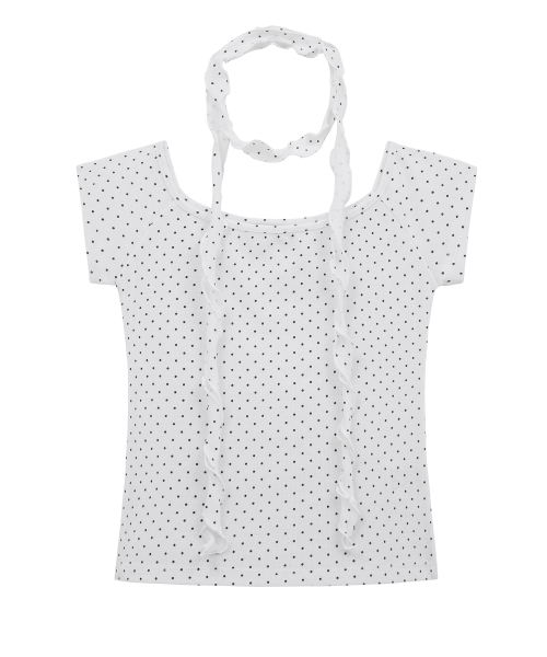 Midnight Move（ミッドナイトムーブ）の「off dot t (white)（Tシャツ/カットソー・レディース・その他・FREE）」の2枚目の写真