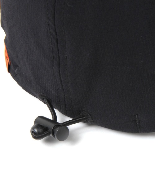 UNIVERSAL OVERALL(ユニバーサルオーバーオール)の「【UNIVERSAL OVERALL】別注 NYLON SHORT BRIM CAP(キャップ・メンズ・ダークグレー/カーキ/ブラック/ベージュ・FREE)」の5枚目の写真