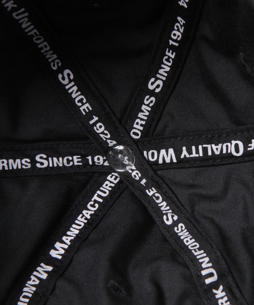 UNIVERSAL OVERALL(ユニバーサルオーバーオール)の「【UNIVERSAL OVERALL】別注 NYLON SHORT BRIM CAP(キャップ・メンズ・ダークグレー/カーキ/ブラック/ベージュ・FREE)」の6枚目の写真