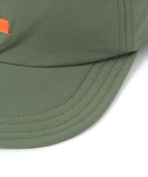 UNIVERSAL OVERALL(ユニバーサルオーバーオール)の「【UNIVERSAL OVERALL】別注 NYLON SHORT BRIM CAP(キャップ・メンズ・ダークグレー/カーキ/ブラック/ベージュ・FREE)」の10枚目の写真